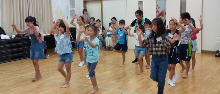 下島自治会 阿波踊り練習