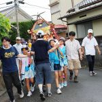 子ども神輿2017年7月23日