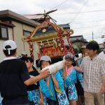 子ども神輿2017年7月23日