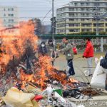下島道祖神祭り（どんど焼き） 2019年1月12日